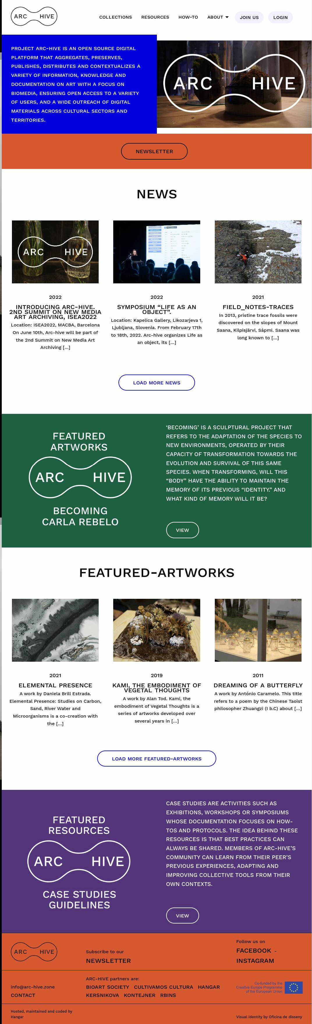 Arc-hive.zone web